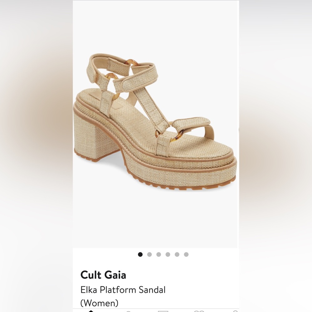 Cult Gaia Elka Platform Sandal 37 (7)